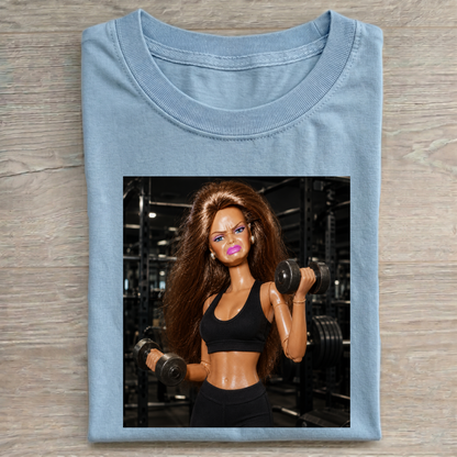 Funny Girl Gym T-Shirt