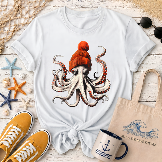 Winter Octopus V2 T-Shirt