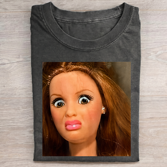 DOLL GIRL FUNNY MEME V4 T-shirt