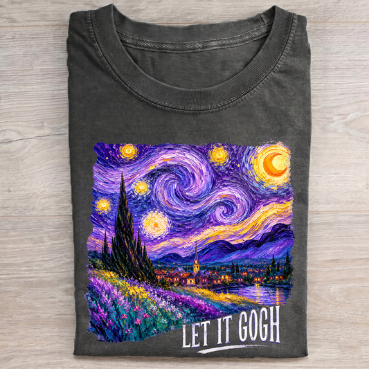 Let It Gogh Funny Art Shirt