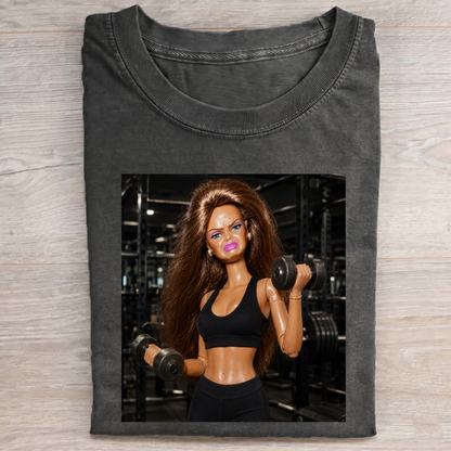 Funny Girl Gym T-Shirt