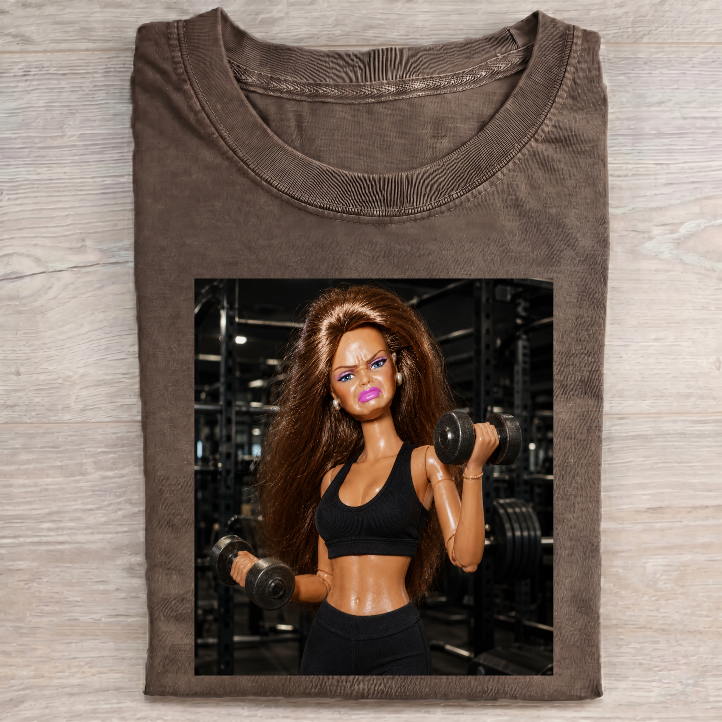 Funny Girl Gym T-Shirt