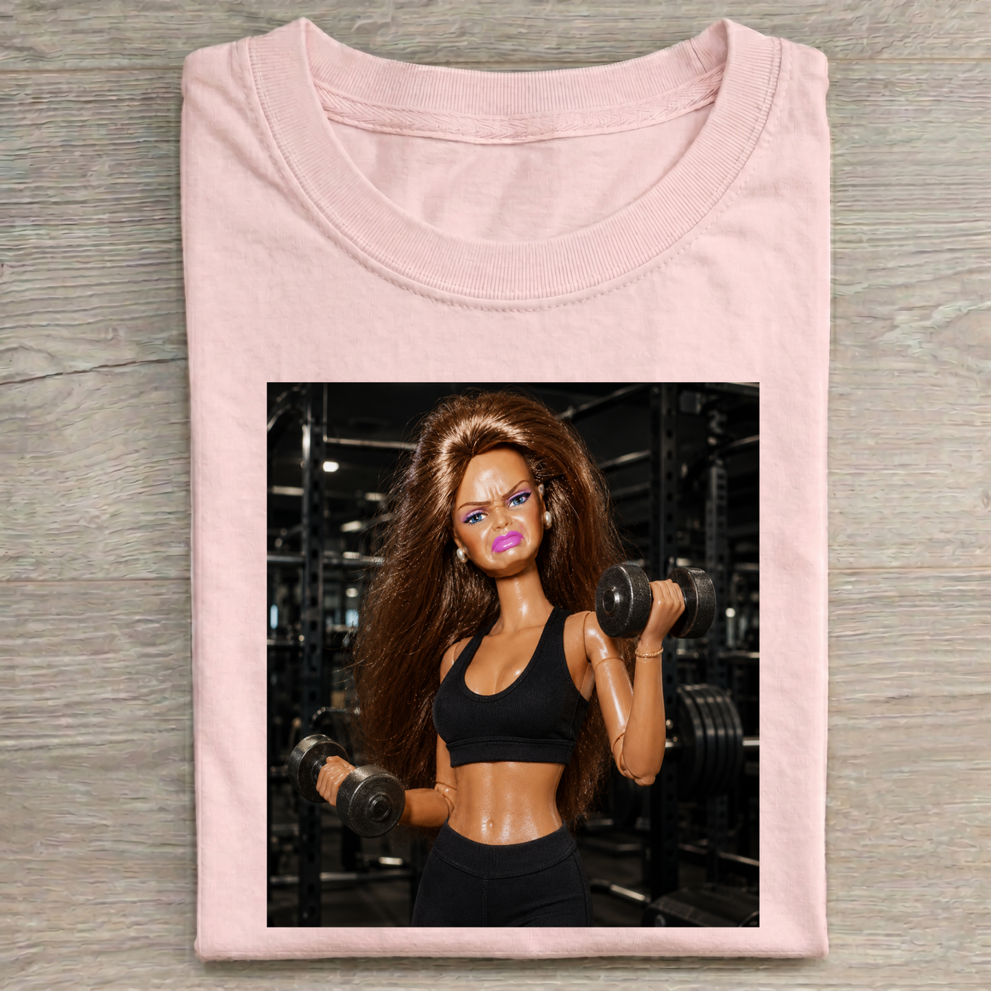 Funny Girl Gym T-Shirt