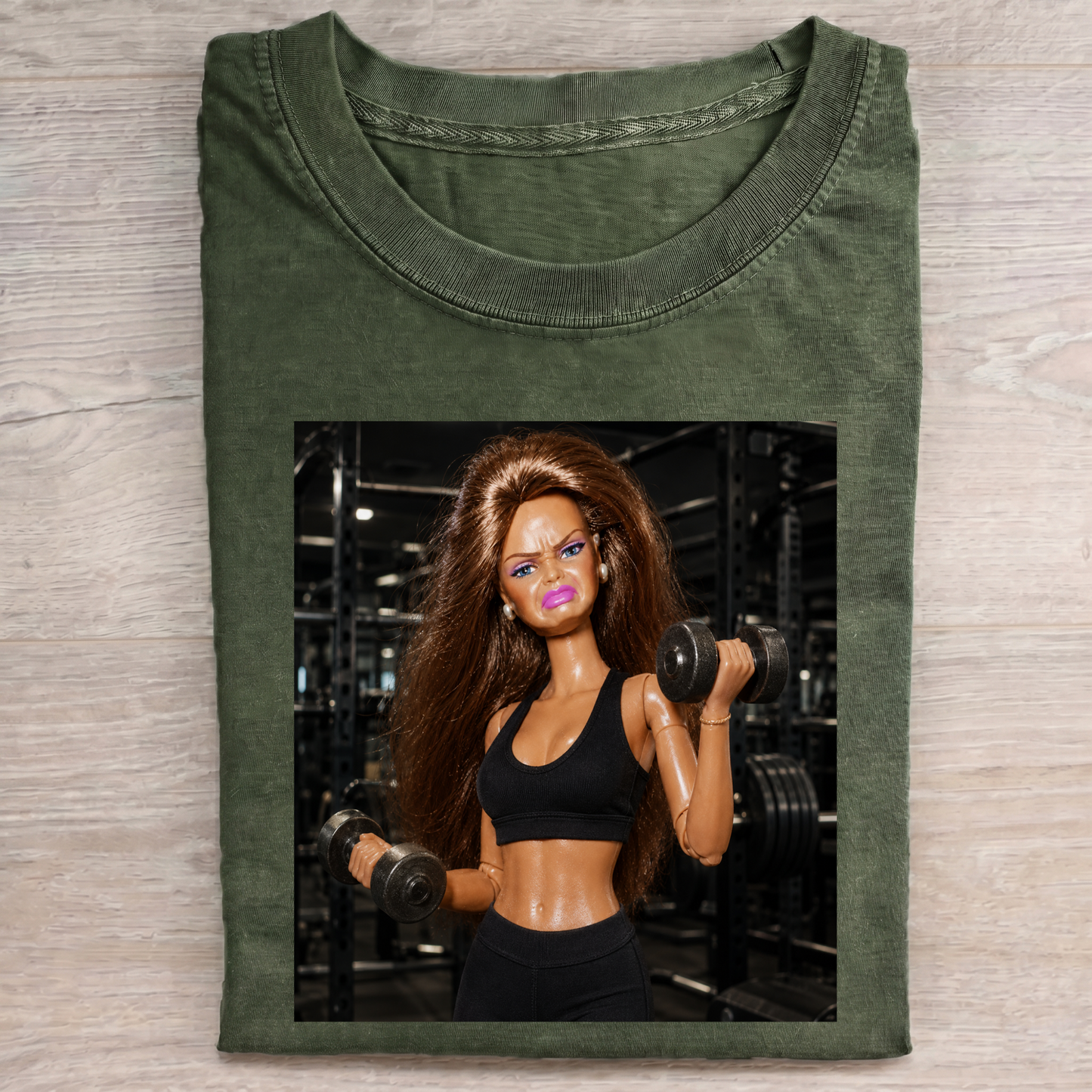 Funny Girl Gym T-Shirt