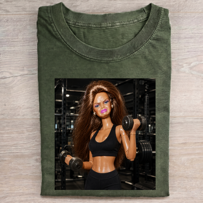 Funny Girl Gym T-Shirt