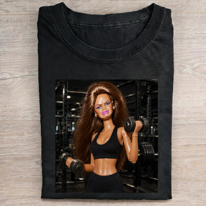 Funny Girl Gym T-Shirt