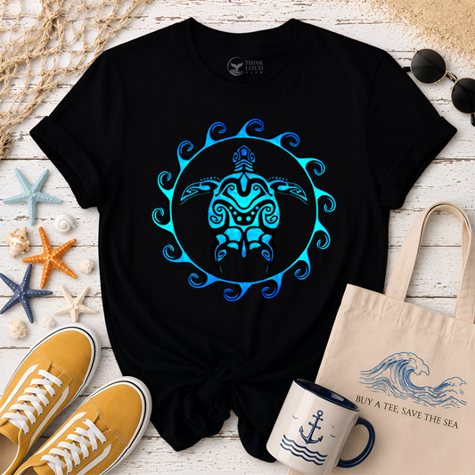 Sea Turtle Tribal T-Shirt